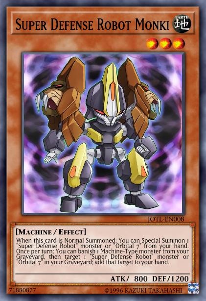 Super Defense Robot Monki Card Image