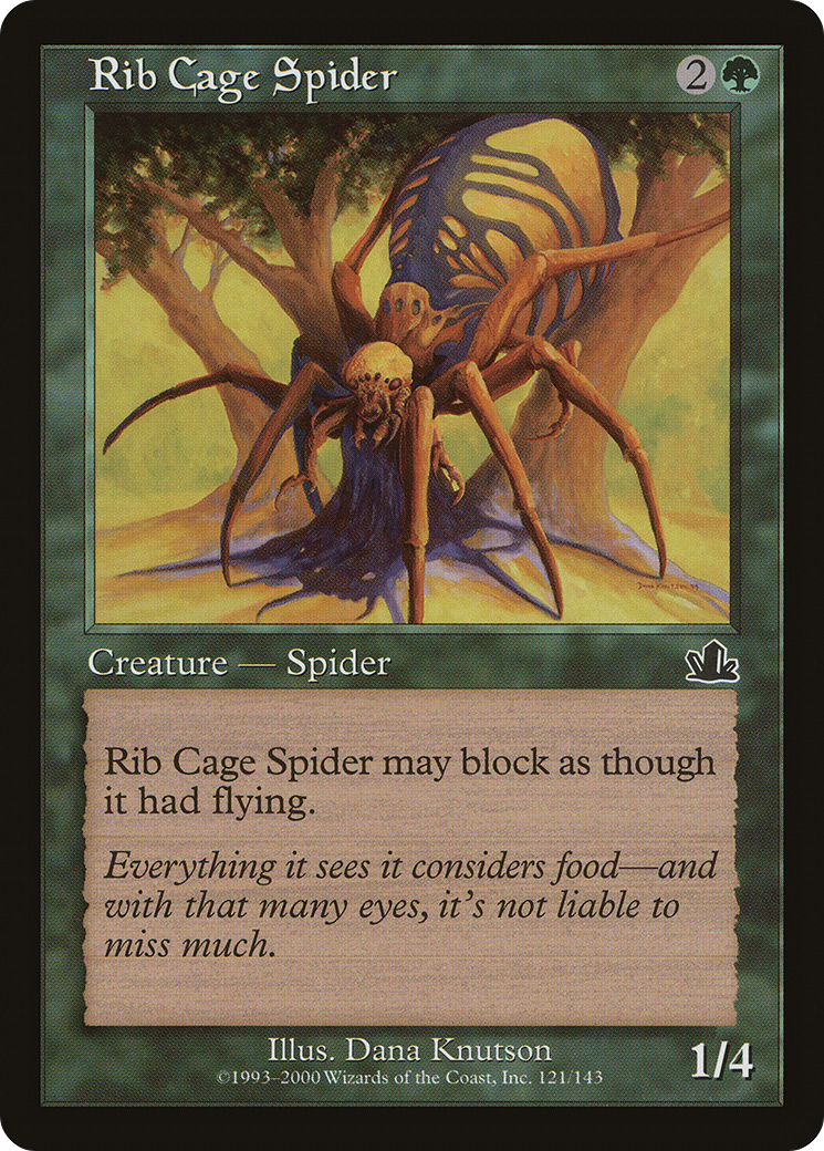 Rib Cage Spider Card Image