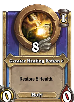 Greater Healing Potion {0} Card Image