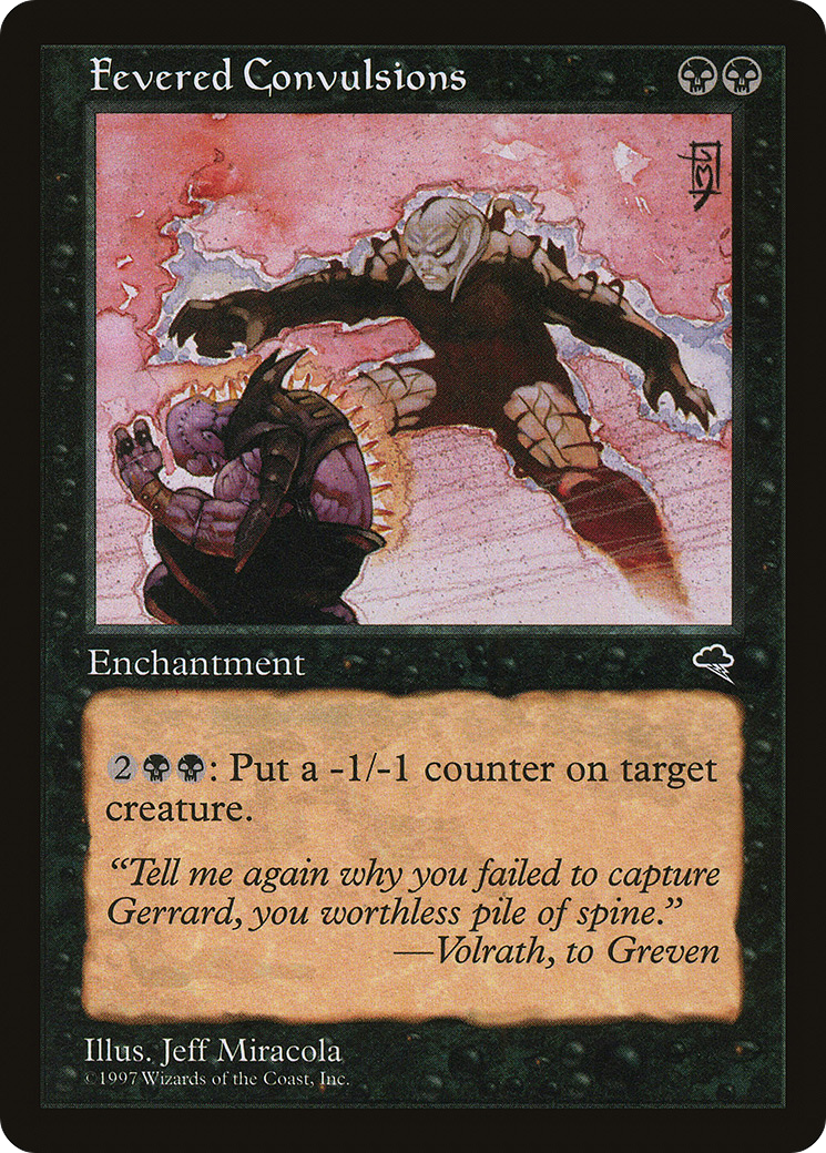 Fevered Convulsions Card Image