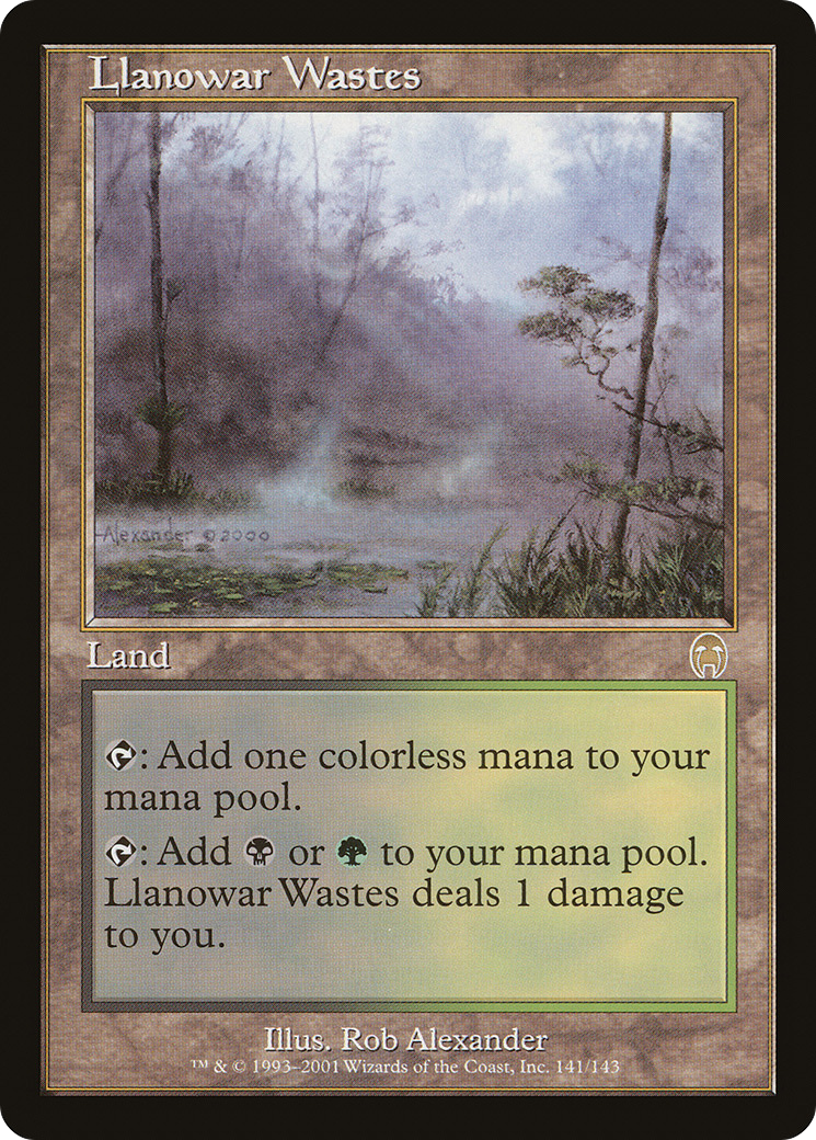 Llanowar Wastes Card Image