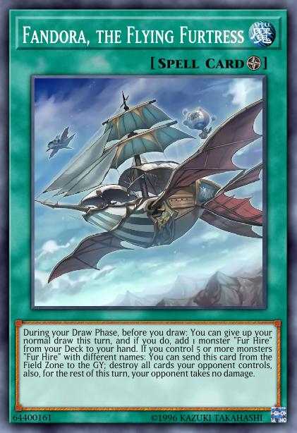 Fandora, the Flying Furtress Card Image