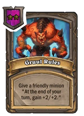 Gruul Rules Card Image