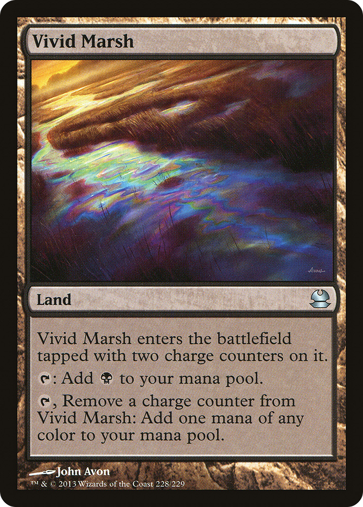 Vivid Marsh Card Image