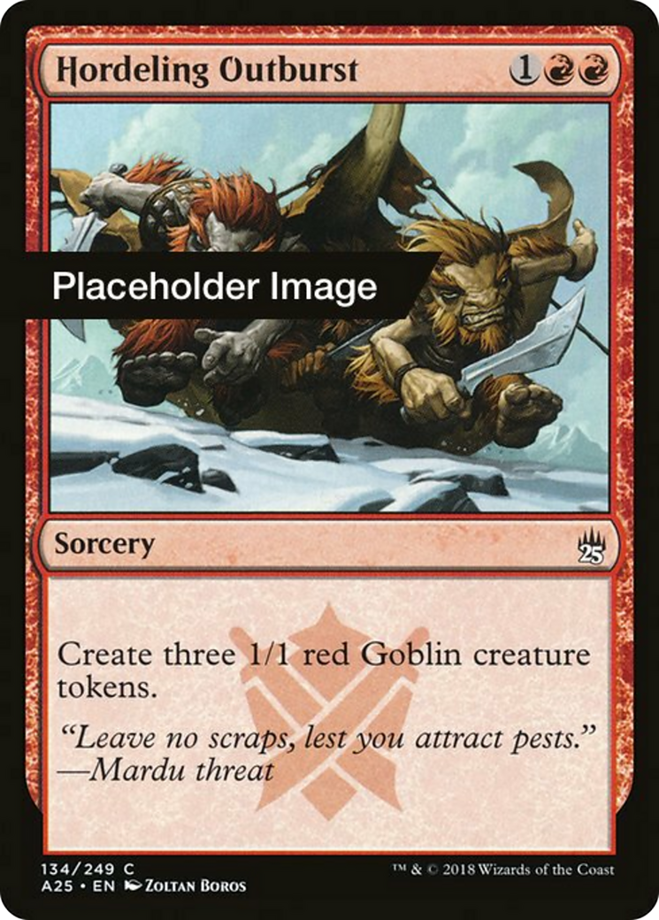 Hordeling Outburst Card Image