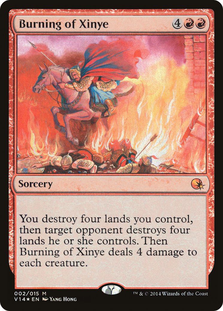 Burning of Xinye Card Image