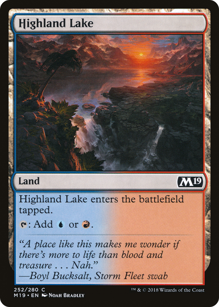 Highland Lake Card Image