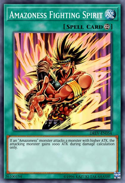 Amazoness Fighting Spirit Card Image