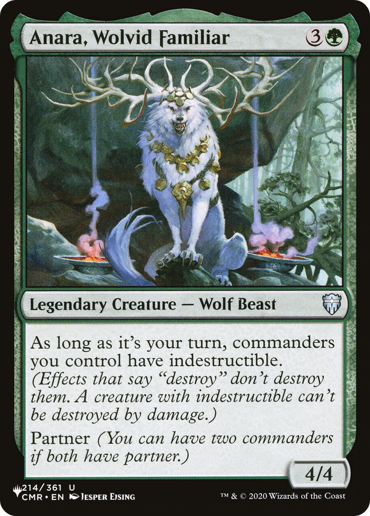 Anara, Wolvid Familiar Card Image