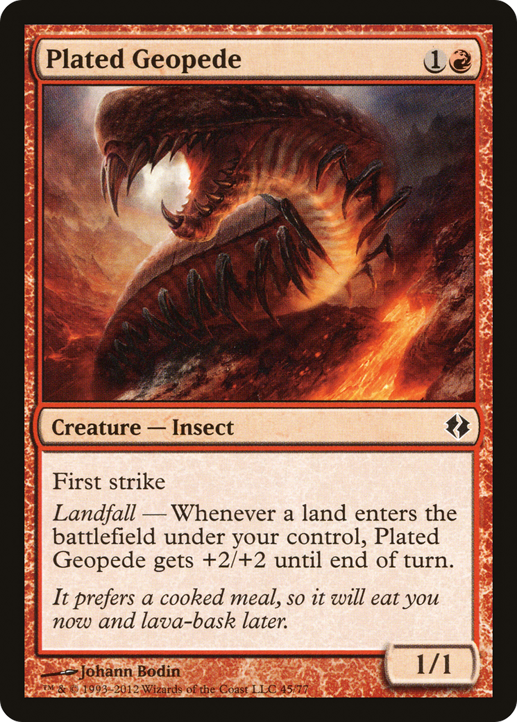 Plated Geopede Card Image