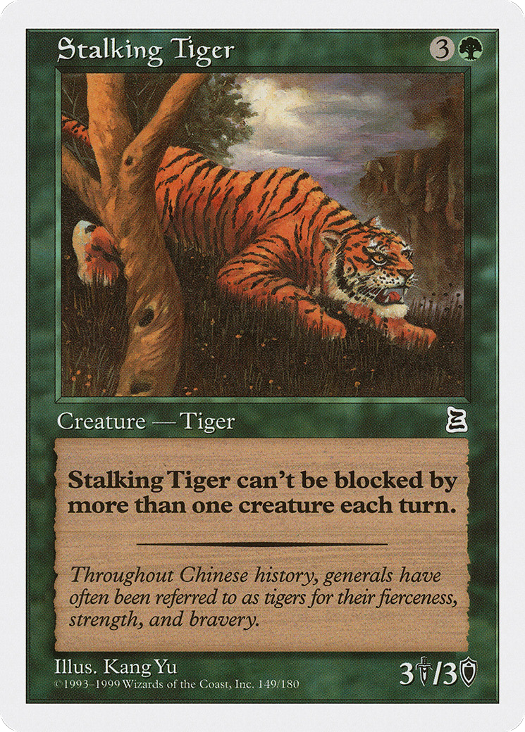 Stalking Tiger Card Image