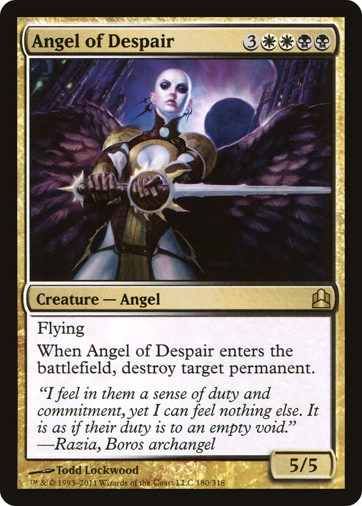 Angel of Despair Card Image