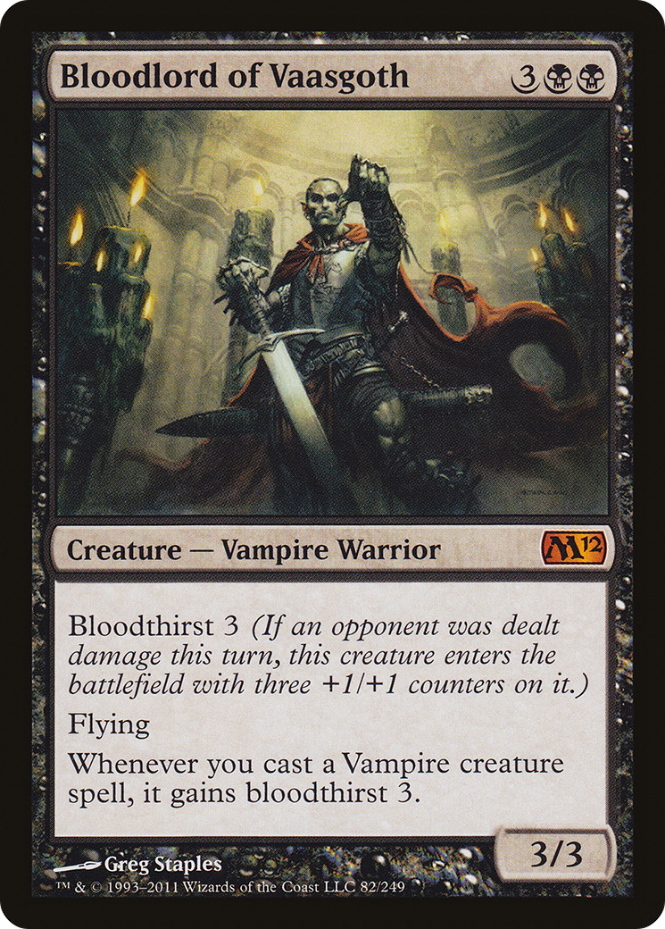 Bloodlord of Vaasgoth Card Image