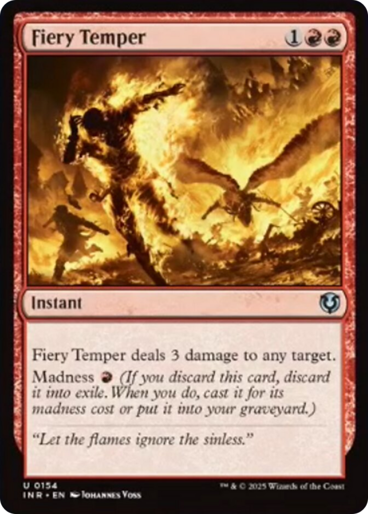 Fiery Temper Card Image