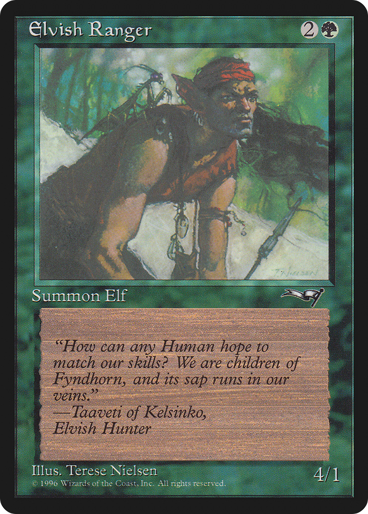 Elvish Ranger Card Image