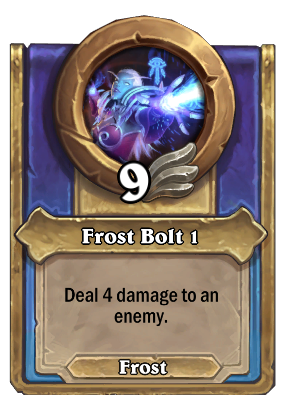 Frost Bolt 1 Card Image