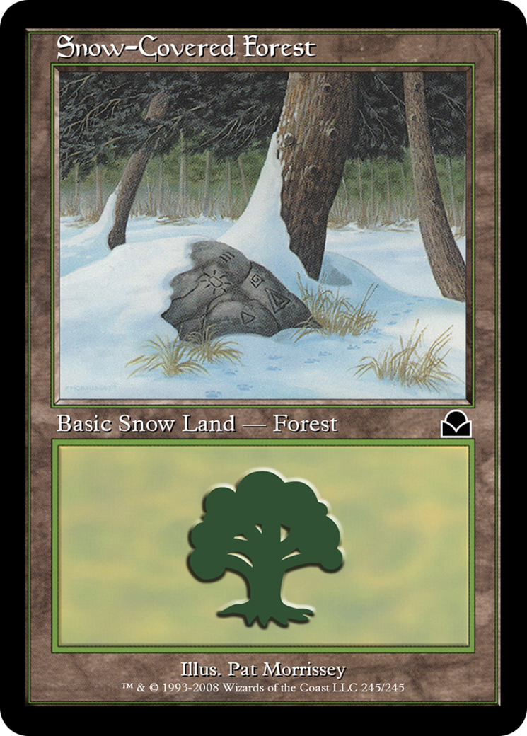 Snow-Covered Forest Card Image