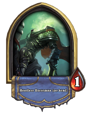 Headless Horseman (no head) Card Image
