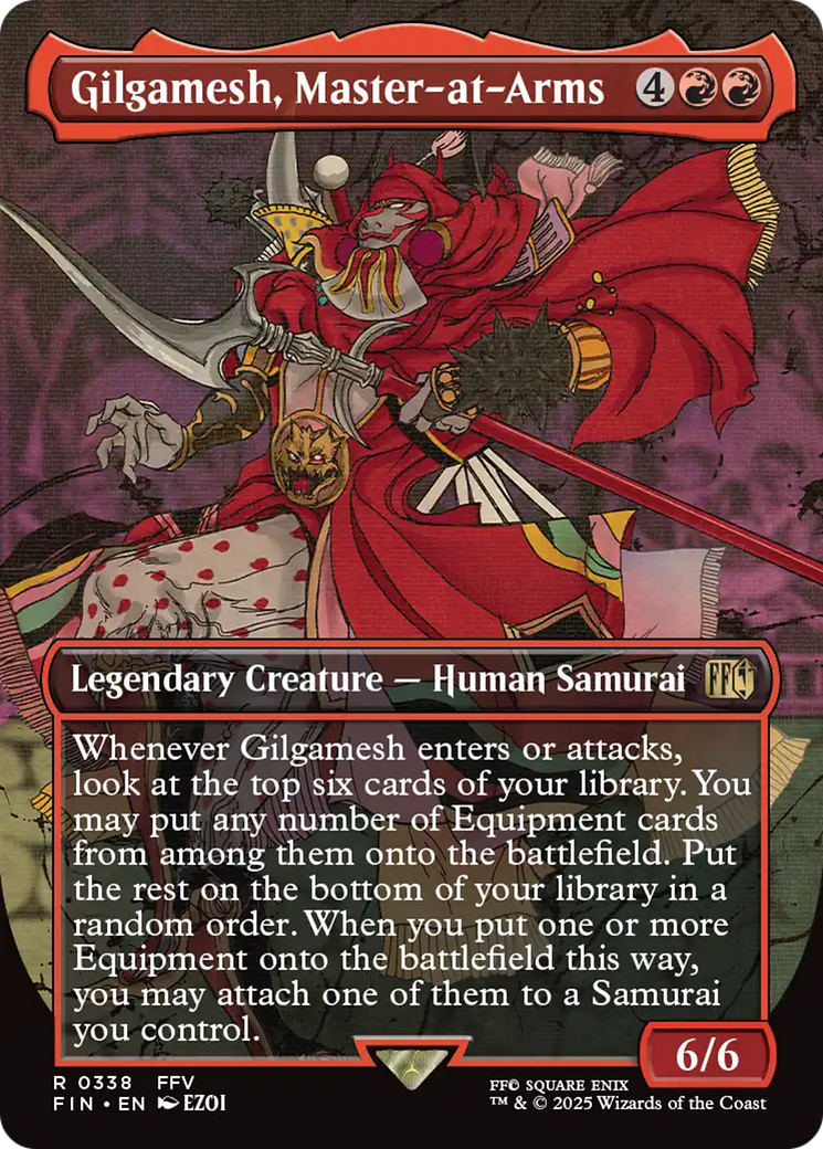 Gilgamesh, Master-at-Arms Card Image