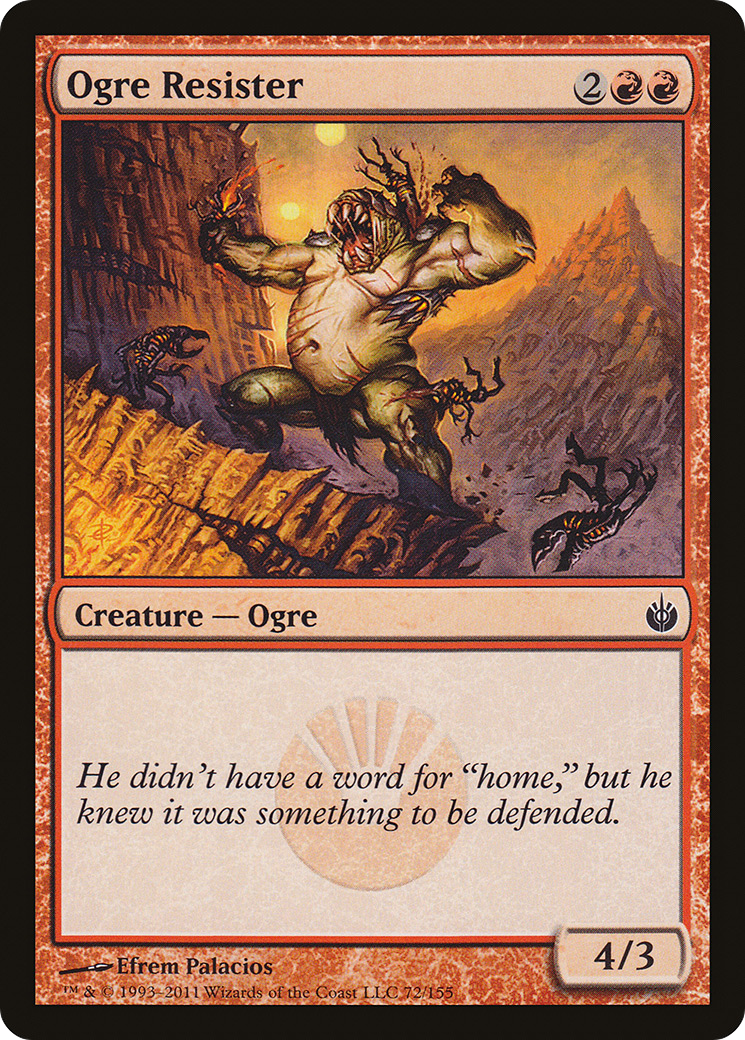Ogre Resister Card Image