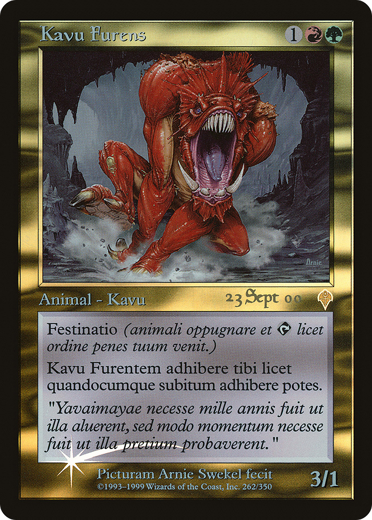 Raging Kavu Card Image