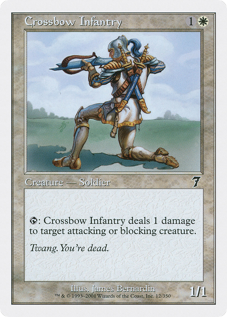 Crossbow Infantry Card Image