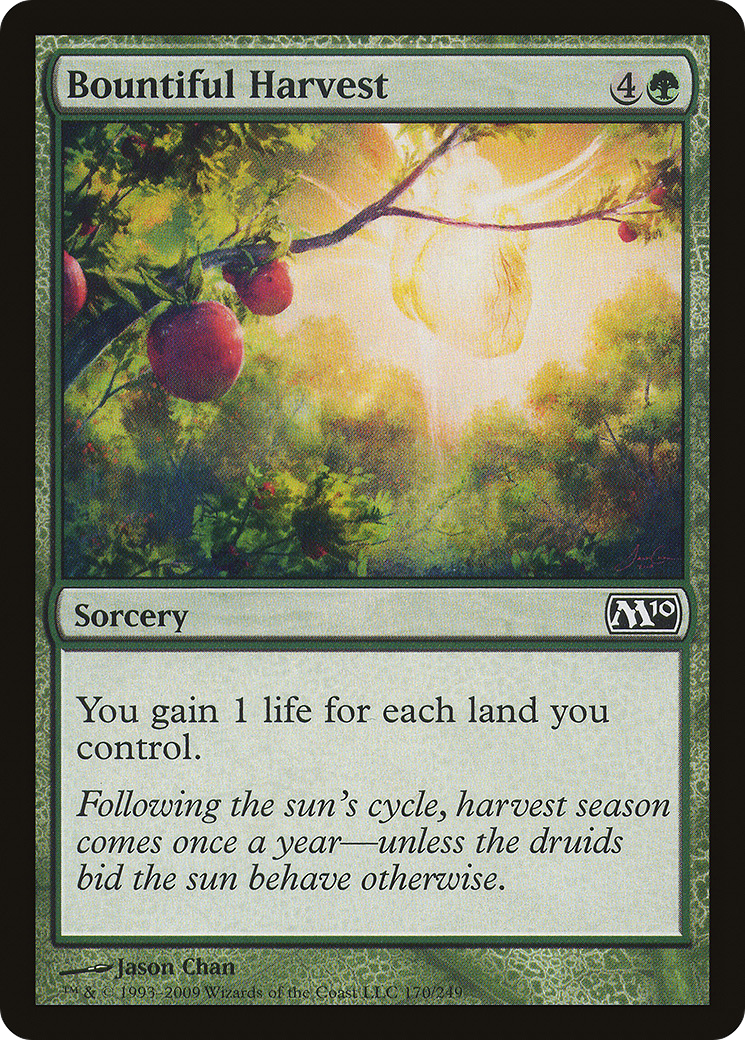 Bountiful Harvest Card Image