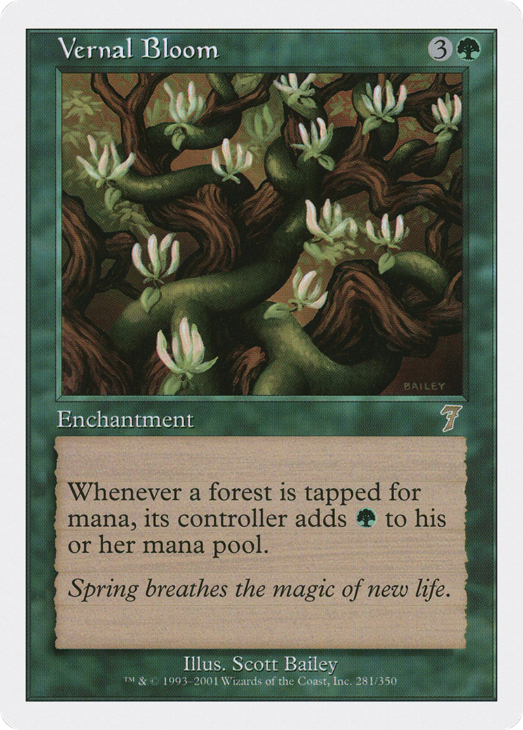 Vernal Bloom Card Image