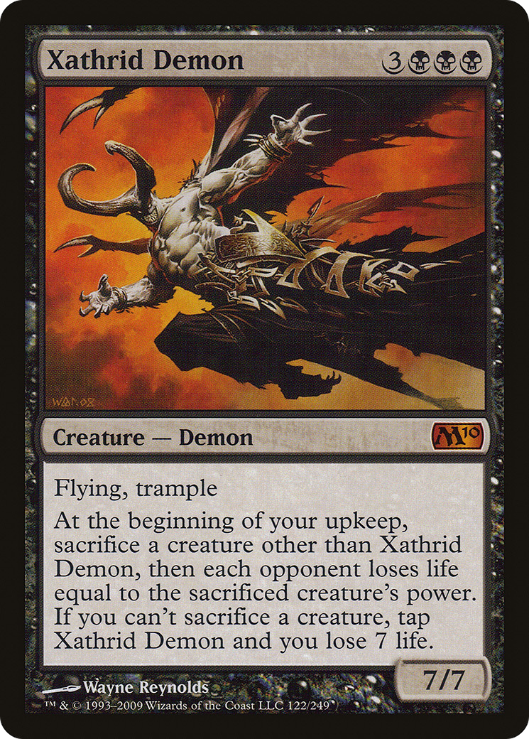 Xathrid Demon Card Image