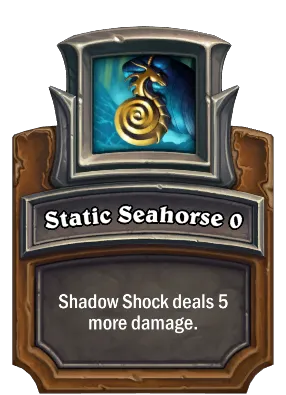 Static Seahorse {0} Card Image