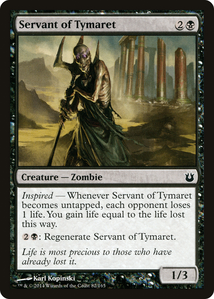 Servant of Tymaret Card Image