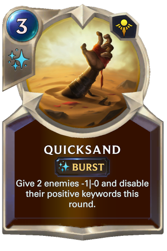 Quicksand Card Image