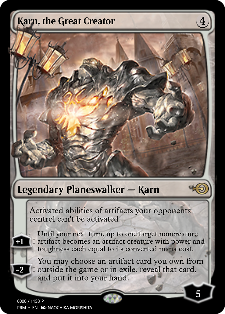 Karn, the Great Creator Card Image