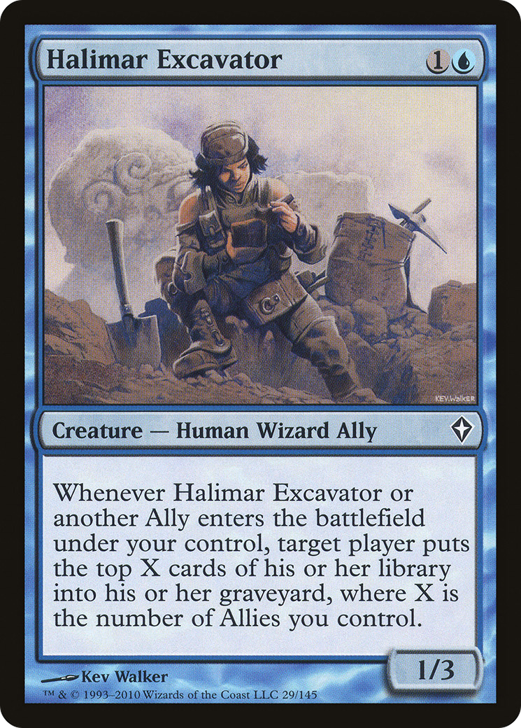 Halimar Excavator Card Image