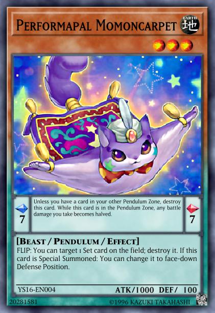 Performapal Momoncarpet Card Image