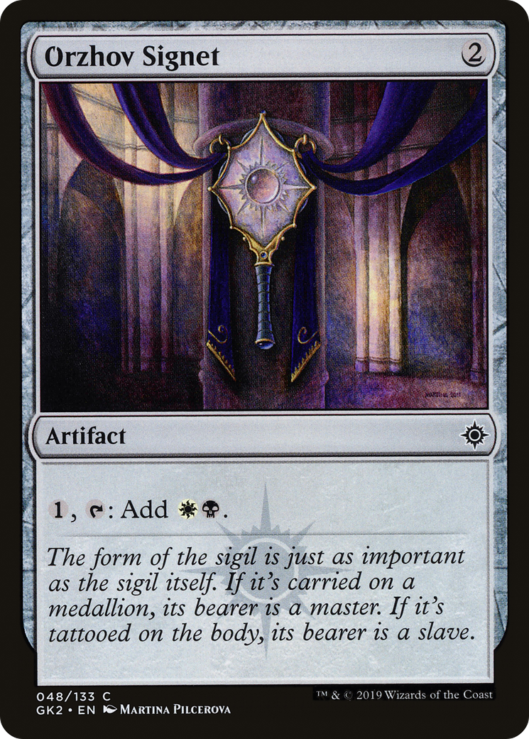 Orzhov Signet Card Image