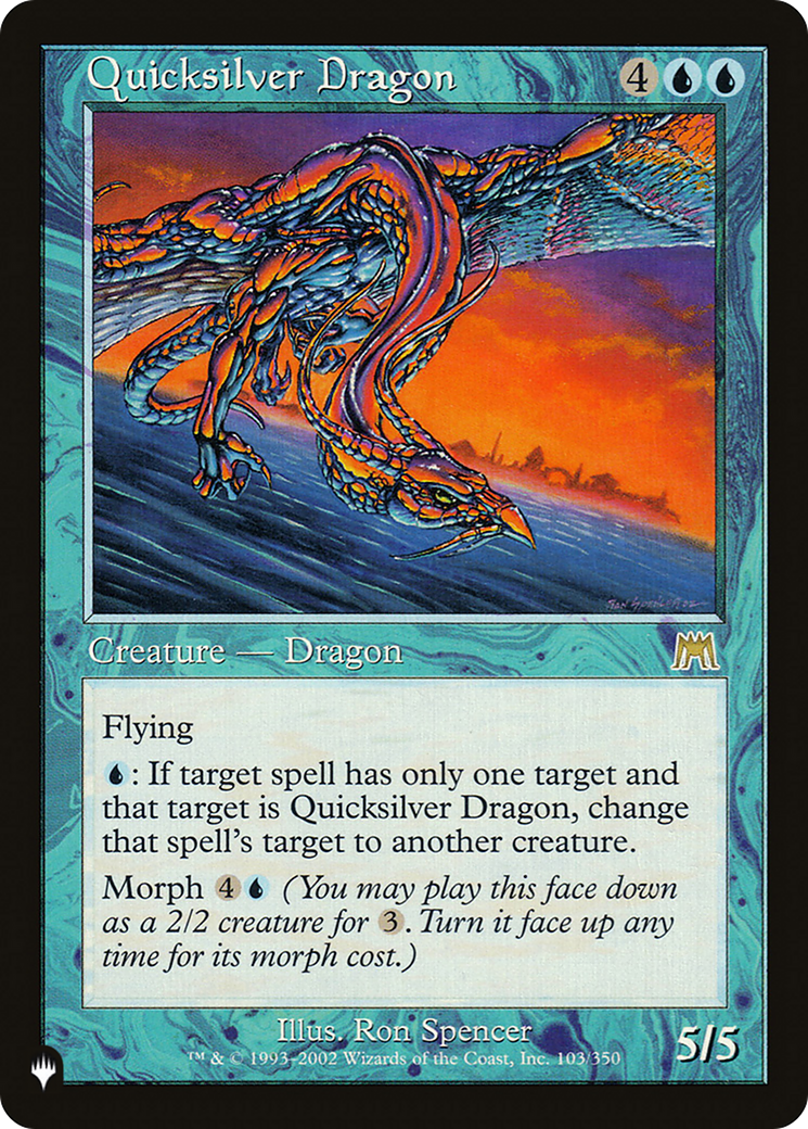 Quicksilver Dragon Card Image
