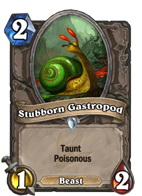 Stubborn Gastropod Card Image