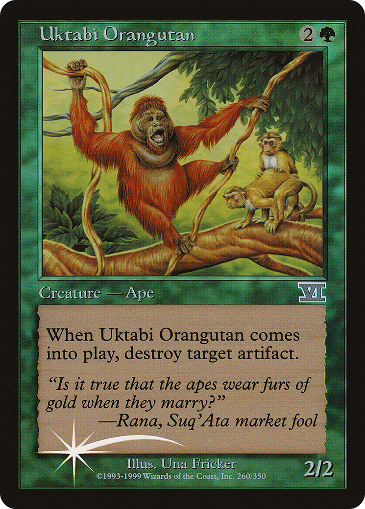 Uktabi Orangutan Card Image