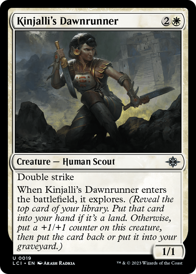 Kinjalli's Dawnrunner Card Image