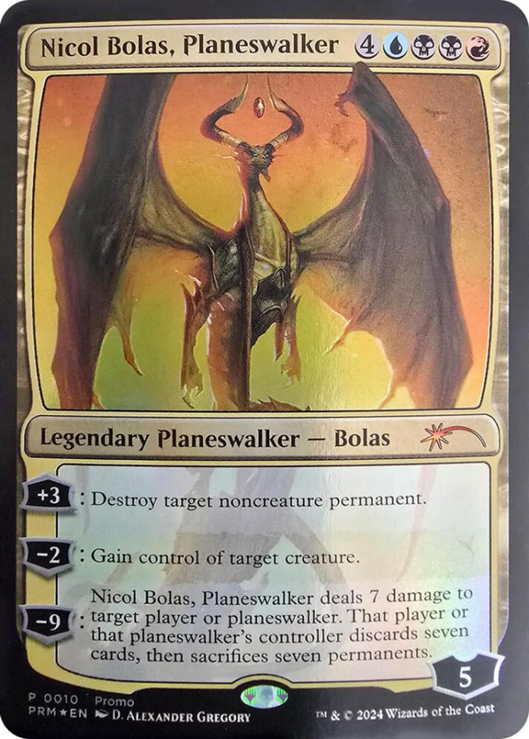 Nicol Bolas, Planeswalker Card Image