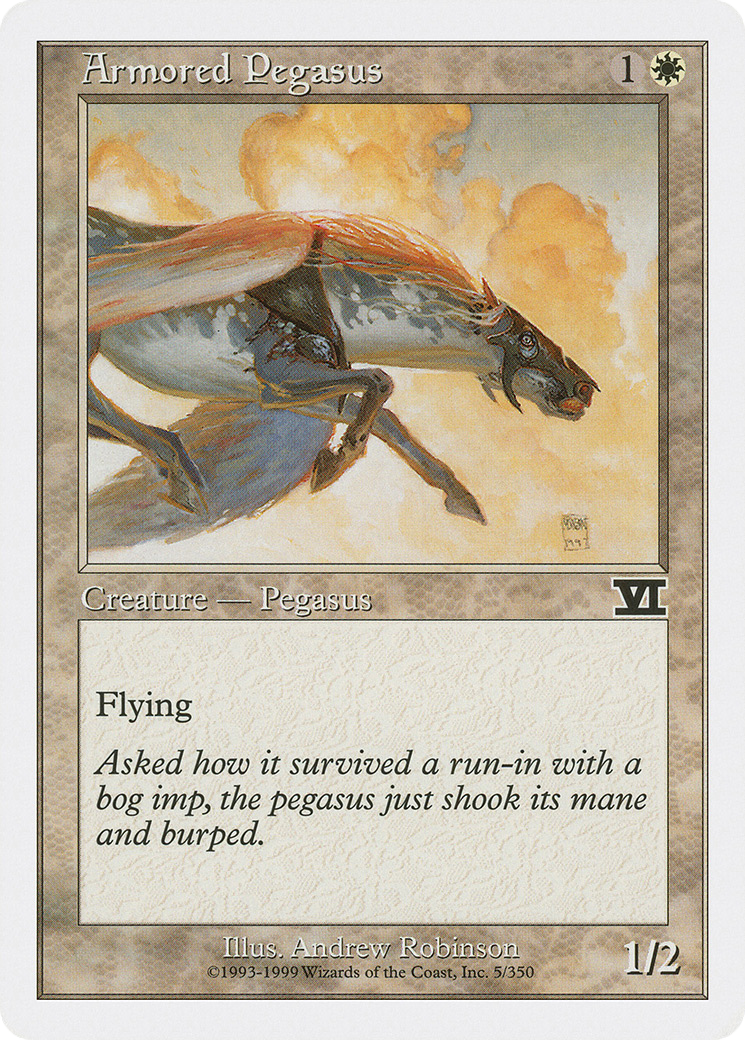 Armored Pegasus Card Image