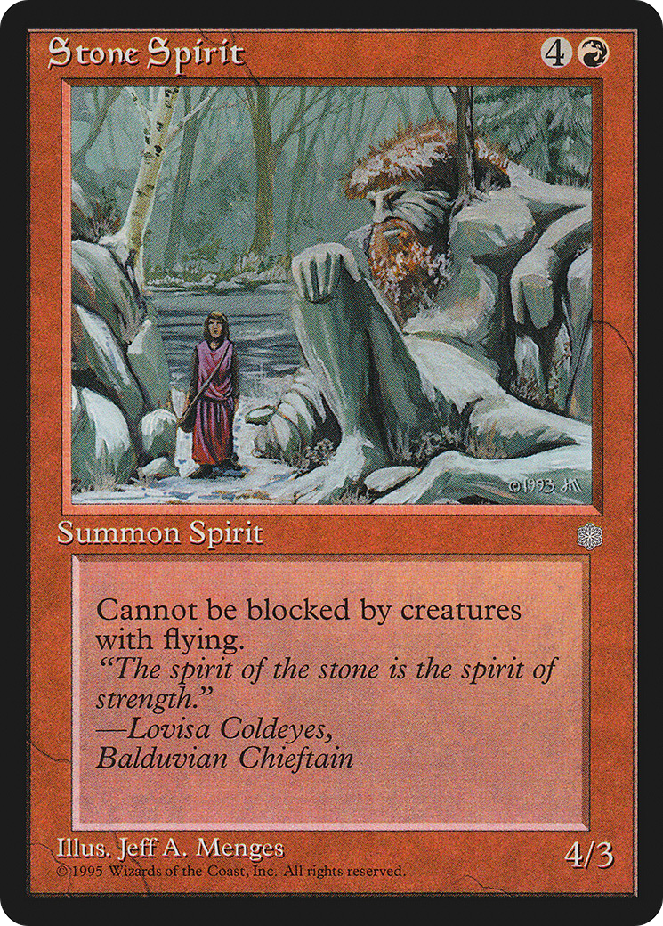 Stone Spirit Card Image