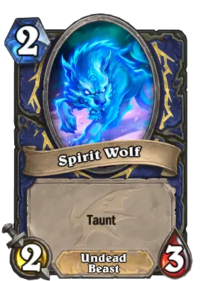 Spirit Wolf Card Image