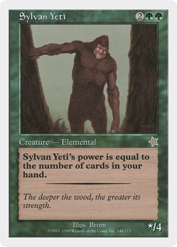 Sylvan Yeti Card Image