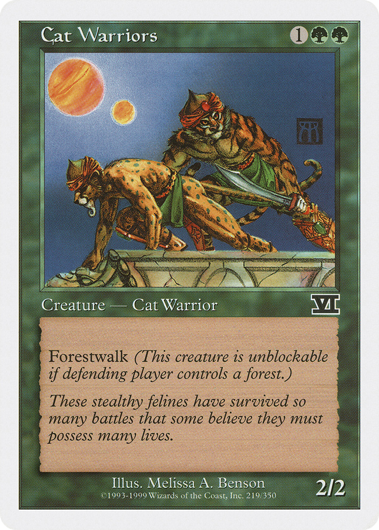 Cat Warriors Card Image