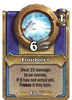 Frostbolt {0} Card Image