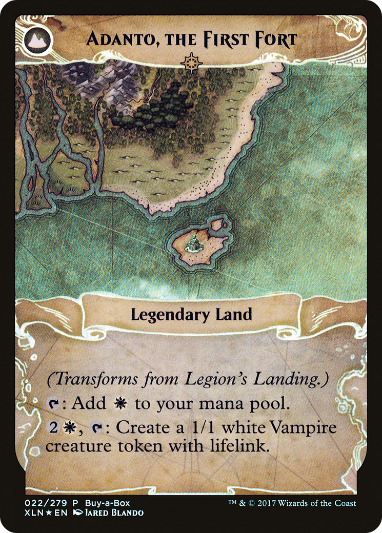 Legion's Landing // Adanto, the First Fort Card Image