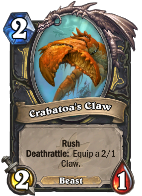 Crabatoa's Claw Card Image