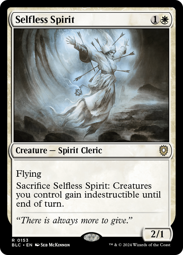 Selfless Spirit Card Image